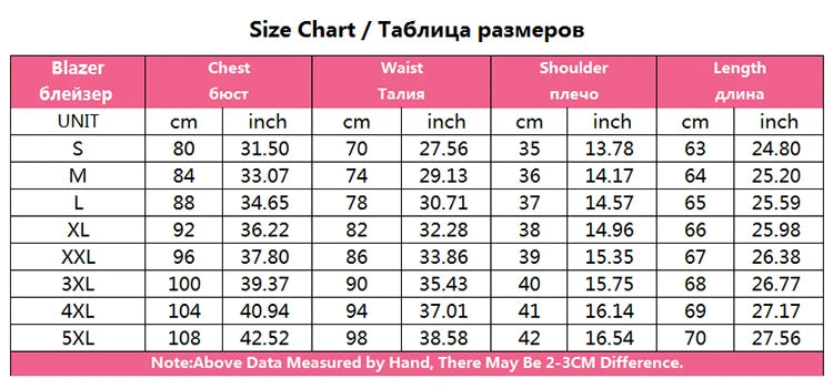 Women Blue Navy Black Formal Blazer Pant Suit Female Solid Jacket and Trouser 2 Piece Set For Office Ladies Winter Work Wear