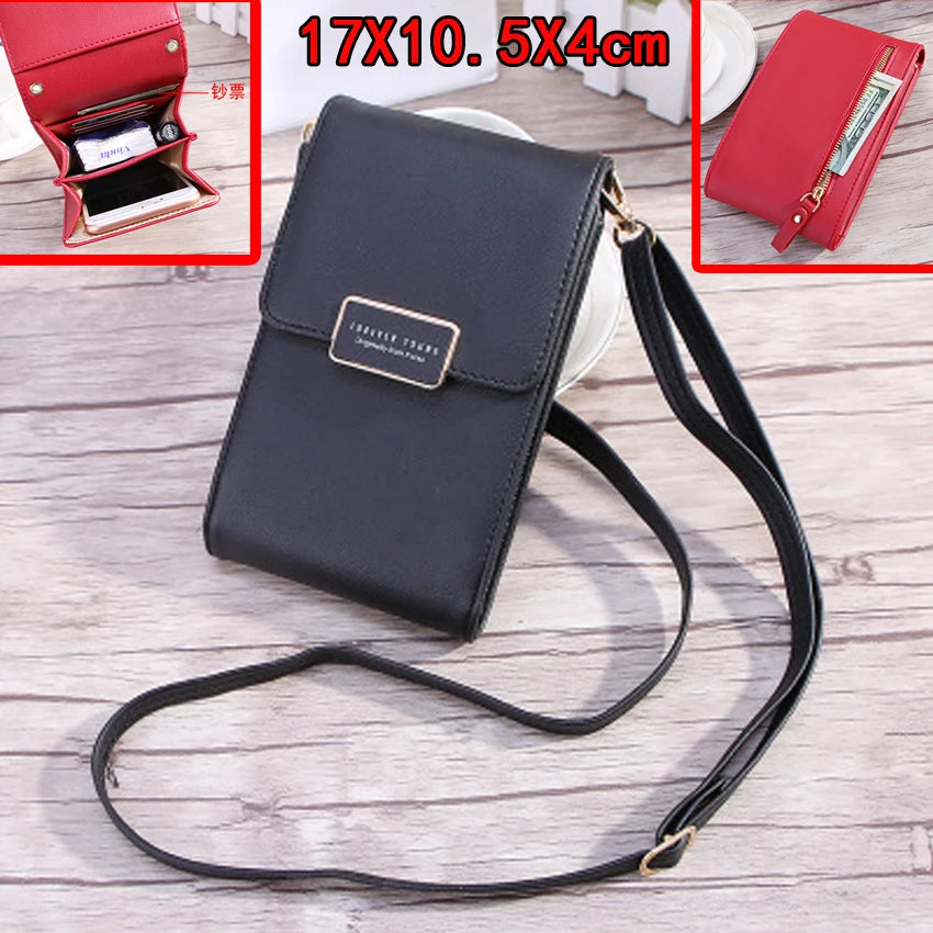 Colorful Phone Bag With Card Holder For Women Daily Use