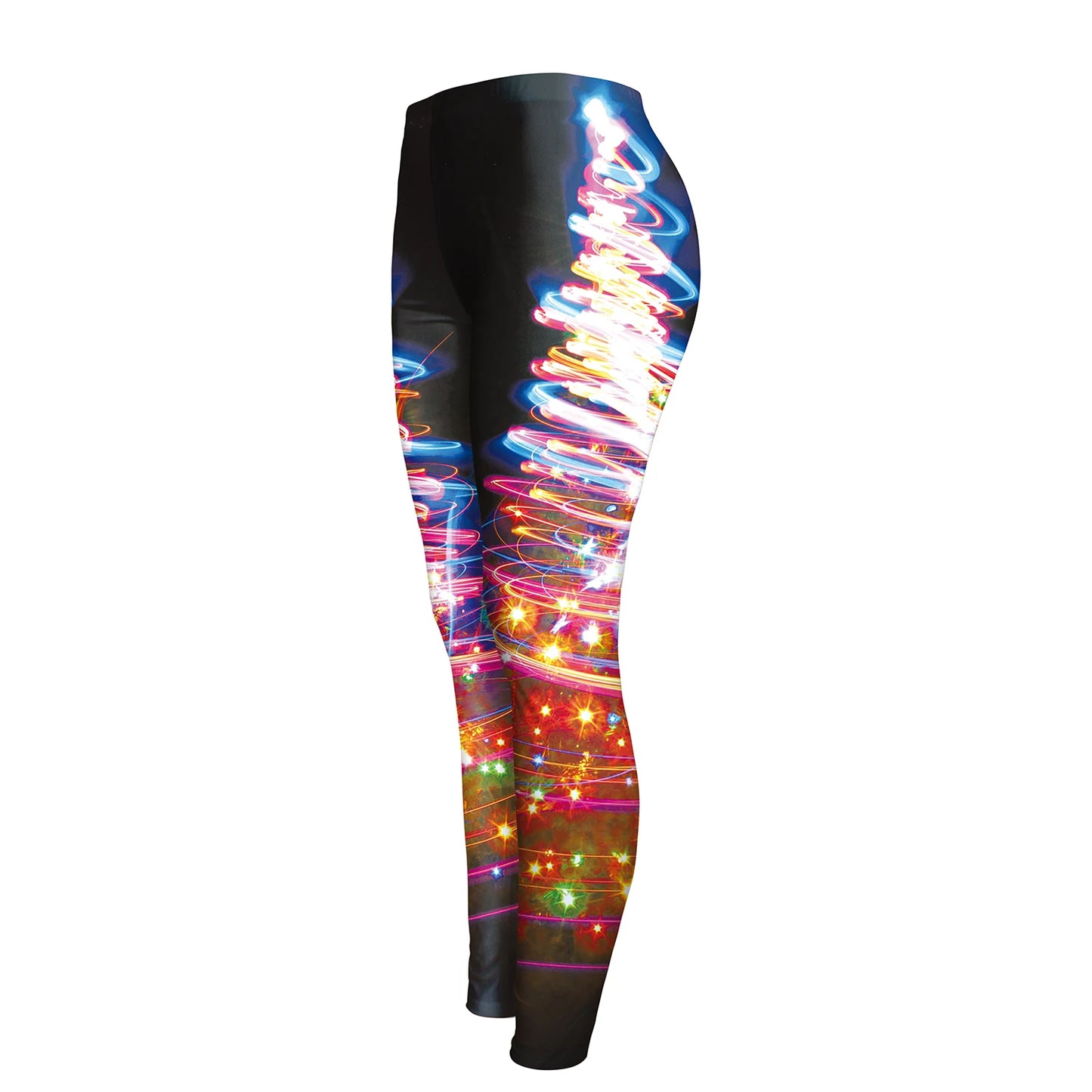 Warm Cozy Festive Christmas Knit Leggings for Women