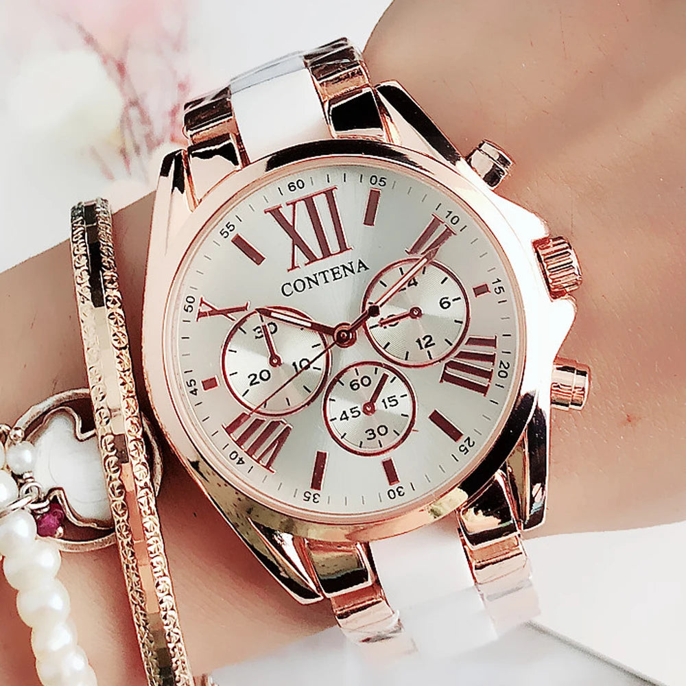 Stainless Steel Women's Dress Watch