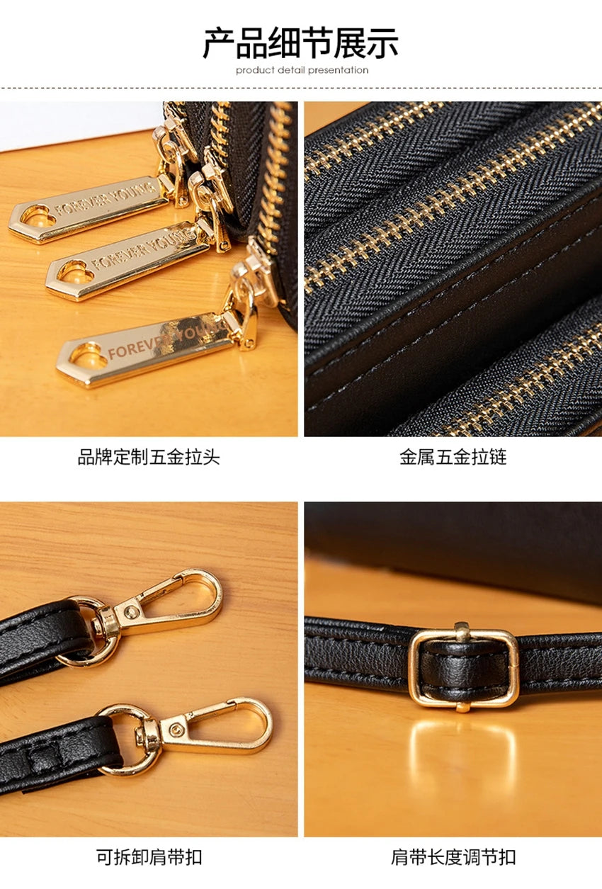 Colorful Phone Bag With Card Holder For Women Daily Use