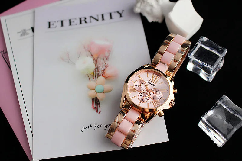 Stainless Steel Women's Dress Watch