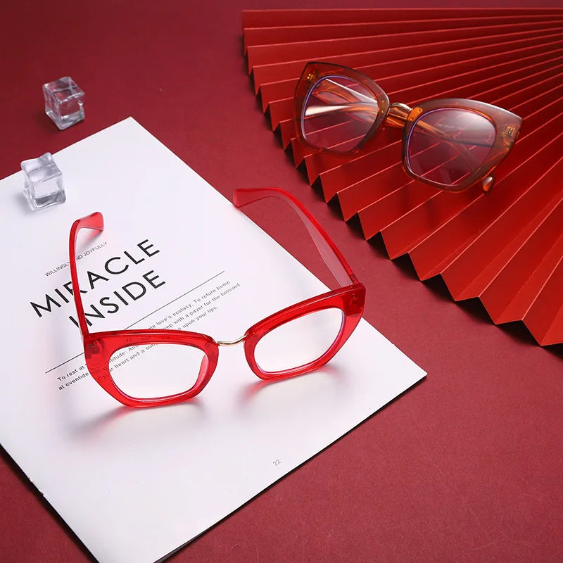 Retro Cat Eye Blue Light Reading Glasses for Women