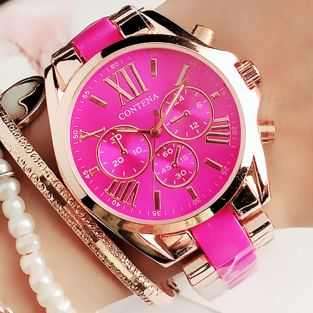 Stainless Steel Women's Dress Watch