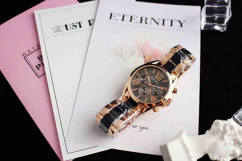Stainless Steel Women's Dress Watch