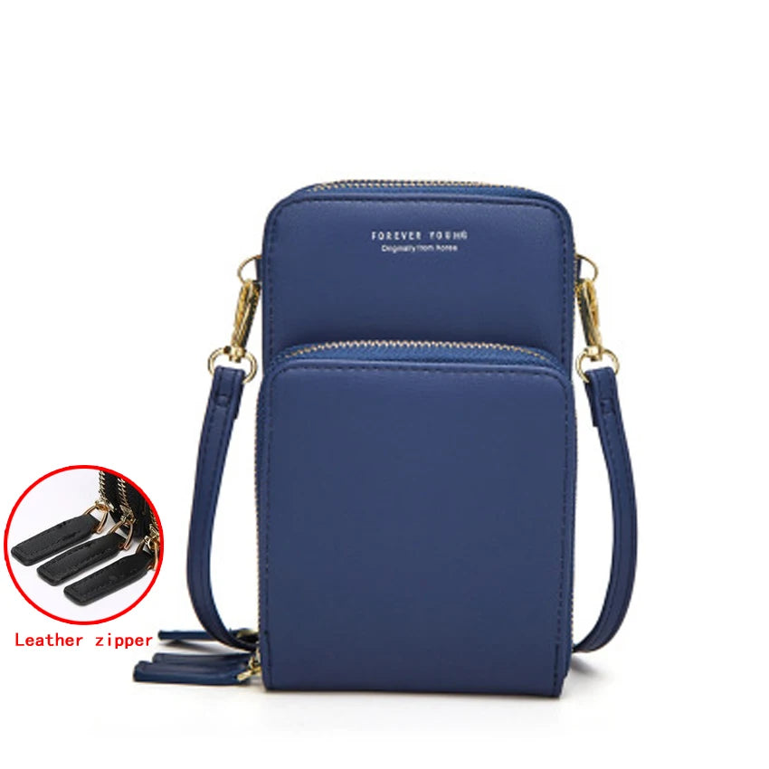 Colorful Phone Bag With Card Holder For Women Daily Use