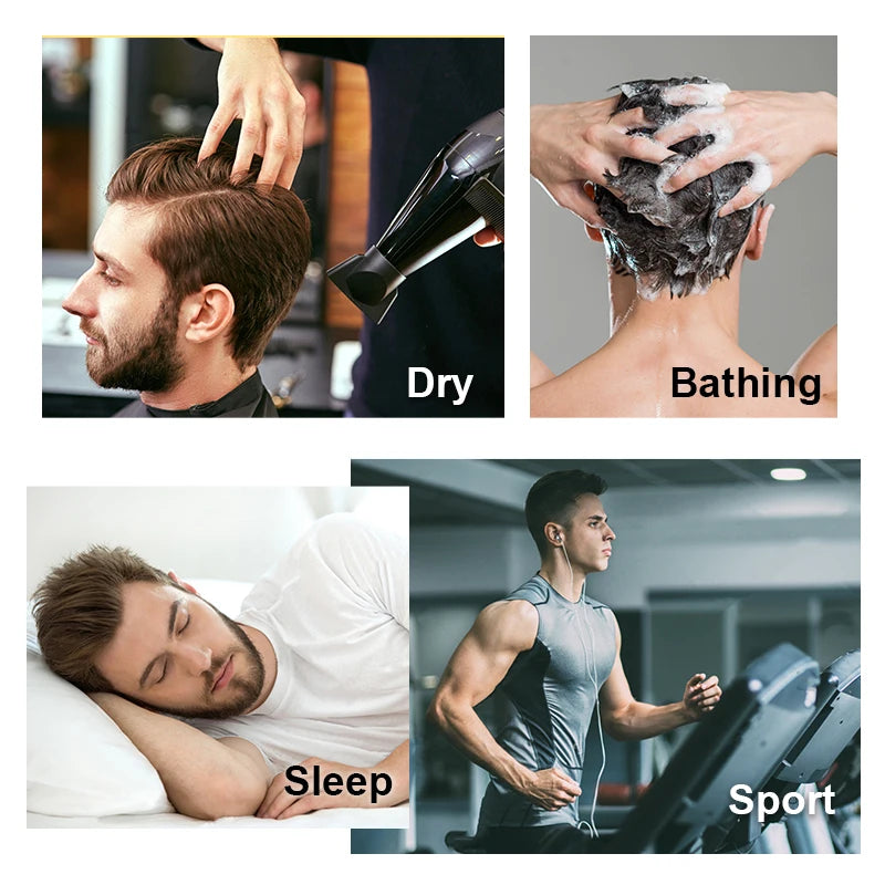 Natural Hairline Human Hair Toupee Hair System for Men