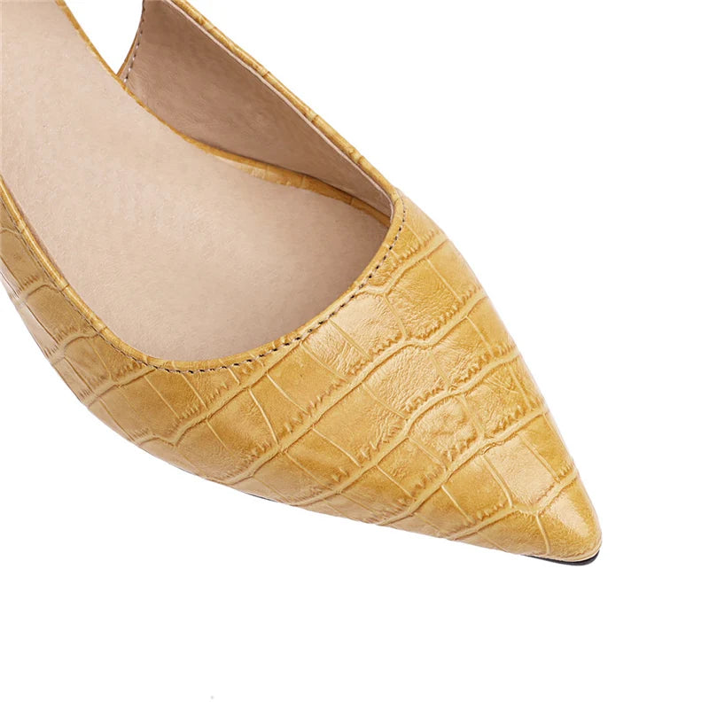 Summer Point Toe Thin Heel Sandals