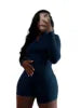 2025 Summer Two Piece Shorts Sets Zipper Tracksuit Yoga Fitness Outfits for Women Sport