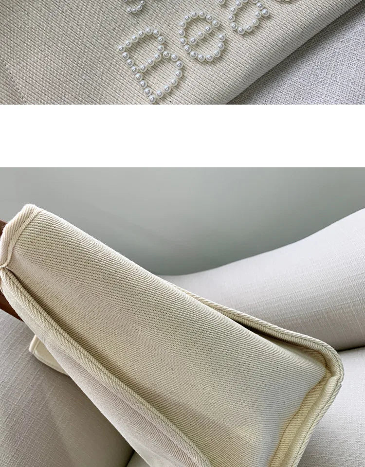 New Women Tote Bag Fashion Canvas Large Handbag Chains Genuine Leather Shoulder Bags Ladies Big Messenger Bag Shopping Bag