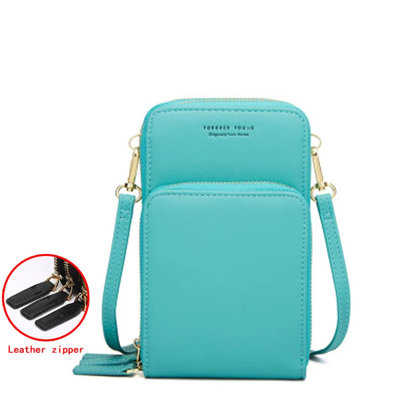 Colorful Phone Bag With Card Holder For Women Daily Use