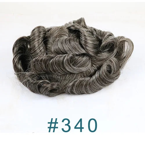 Ultra Thin Natural Hairline Human Hair Toupee for Women