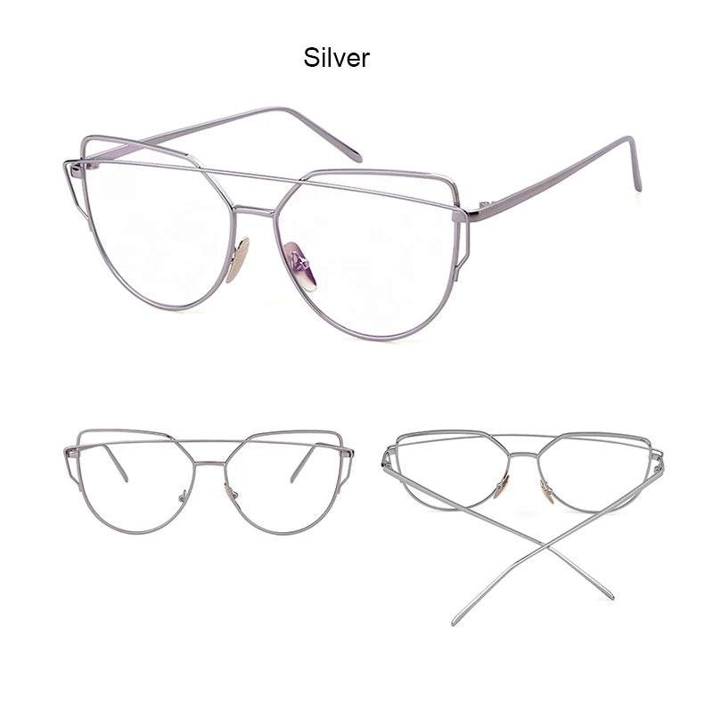 Cat Eye Anti Blue Light Prescription Glasses for Women