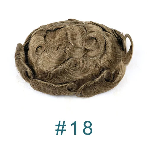 Ultra Thin Natural Hair Toupee Replacement System for Women