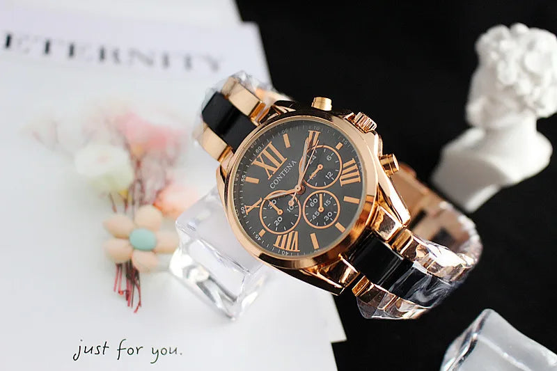 Stainless Steel Women's Dress Watch