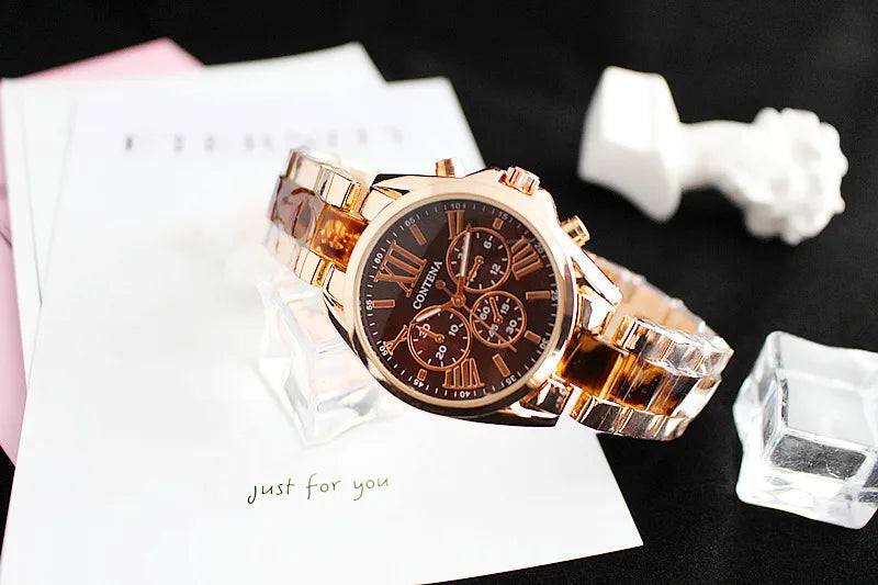 Stainless Steel Women's Dress Watch