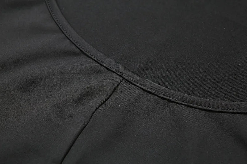 Halter V Neck Sleeveless Bodycon Jumpsuit for Women