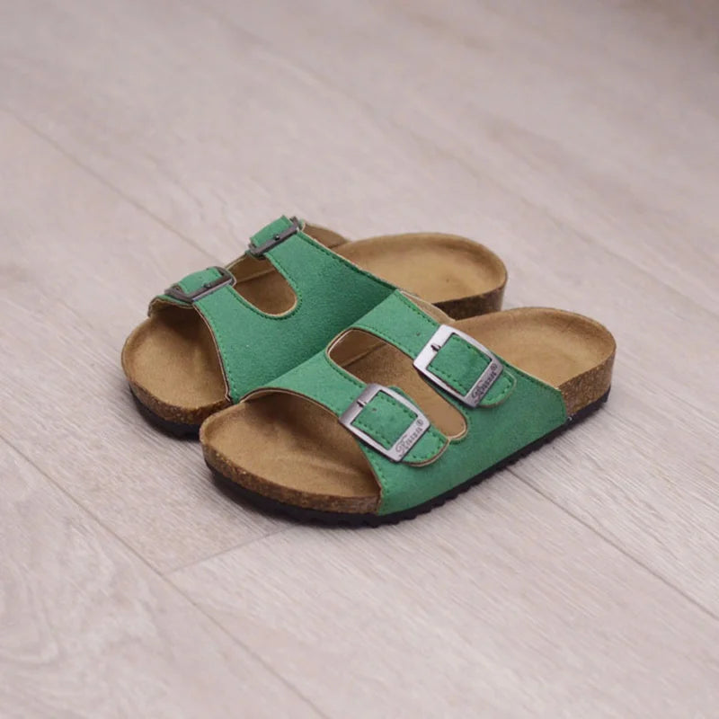 Lightweight Quick Dry Slip On Cork Sandals for Women