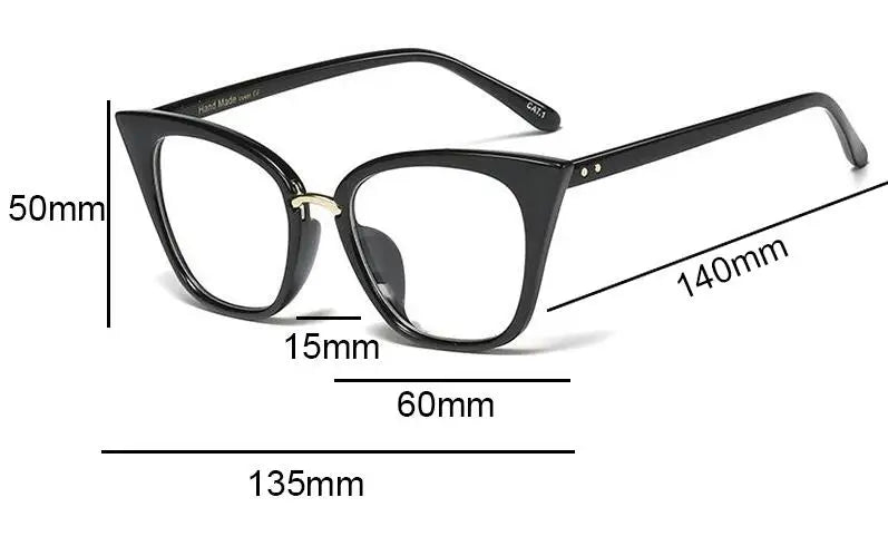 Leopard Blue Light Filter Prescription Glasses for Women