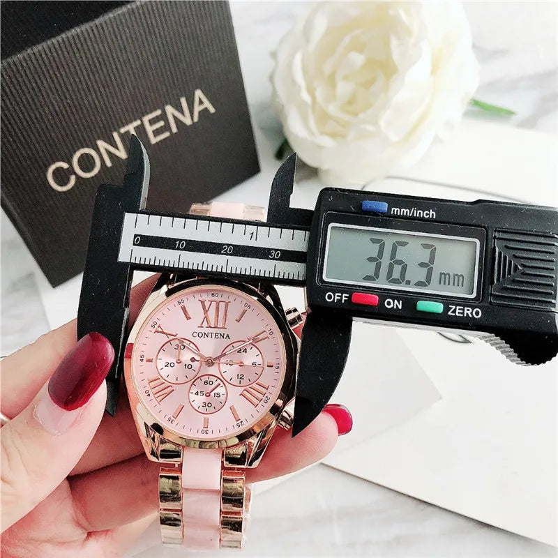 Stainless Steel Women's Dress Watch