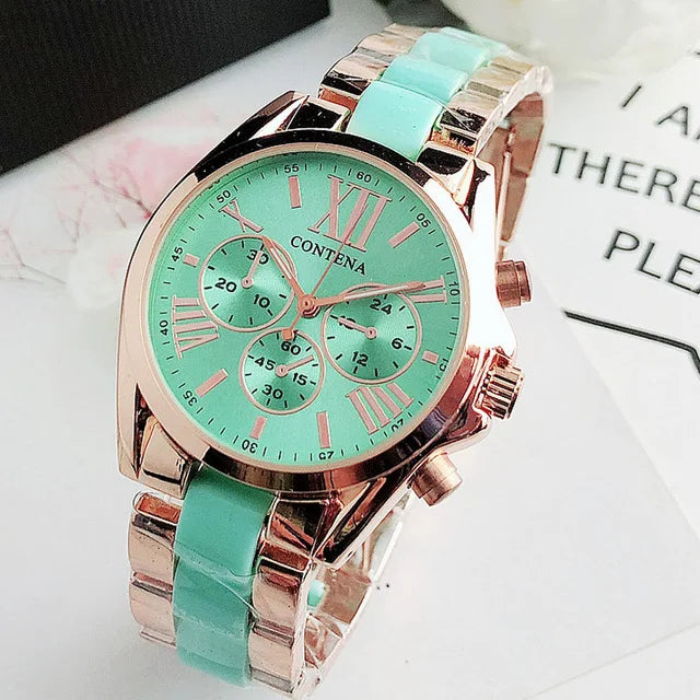 Stainless Steel Women's Dress Watch