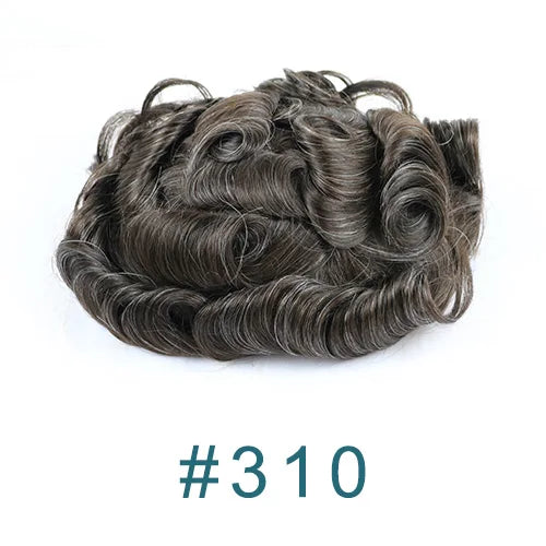 Ultra Thin Natural Hairline Human Hair Toupee for Women