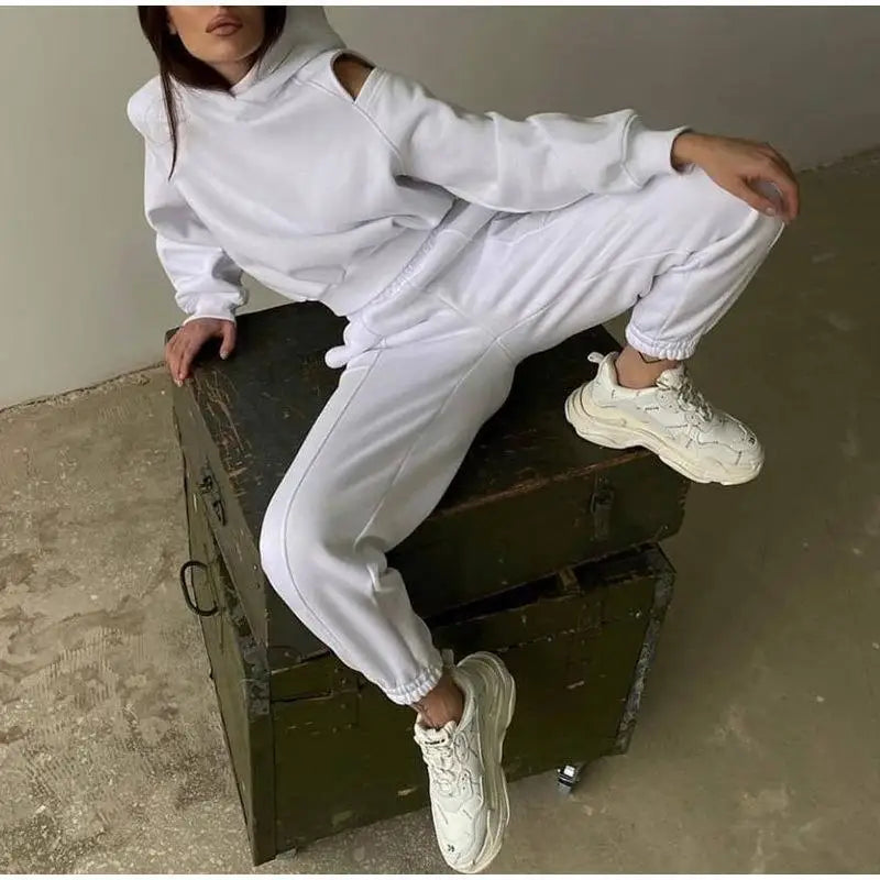 Breathable Hoodie Legging Set