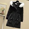 Long Hooded Puffer Coat