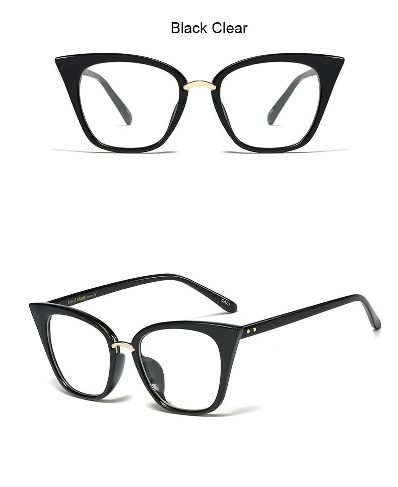 Leopard Blue Light Filter Prescription Glasses for Women