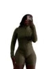 2025 Summer Two Piece Shorts Sets Zipper Tracksuit Yoga Fitness Outfits for Women Sport