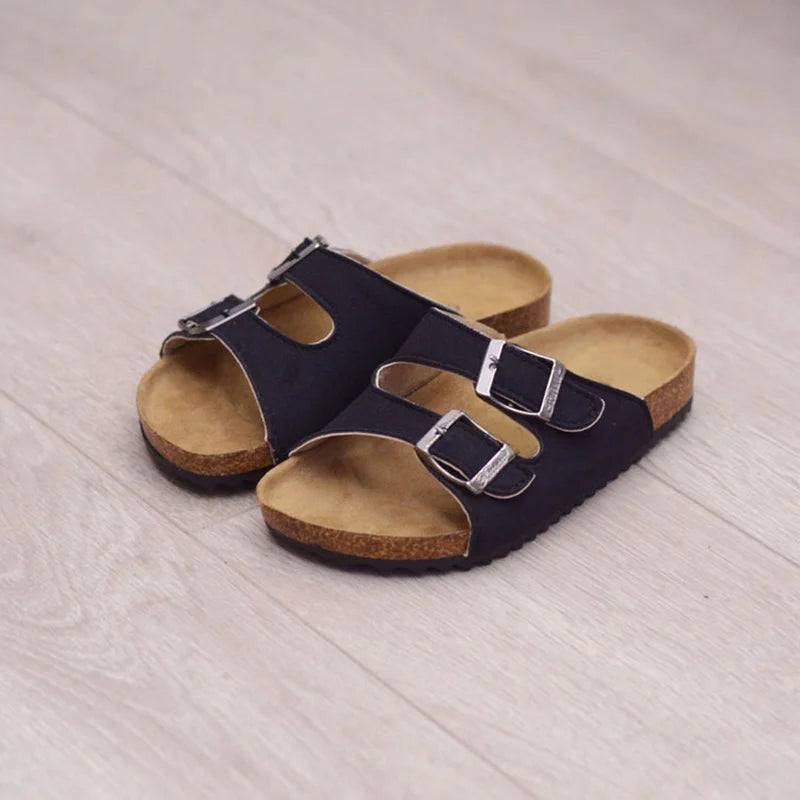 Lightweight Quick Dry Slip On Cork Sandals for Women