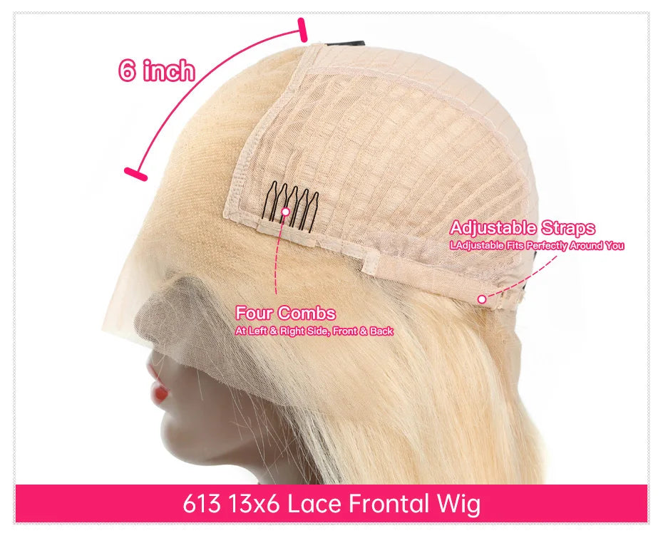 Lace Front Body Wave Brazilian Human Hair Wig for Women