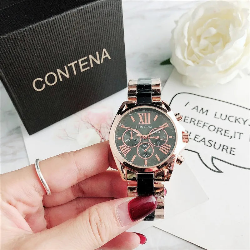 Stainless Steel Women's Dress Watch