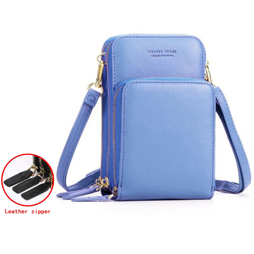 Colorful Phone Bag With Card Holder For Women Daily Use