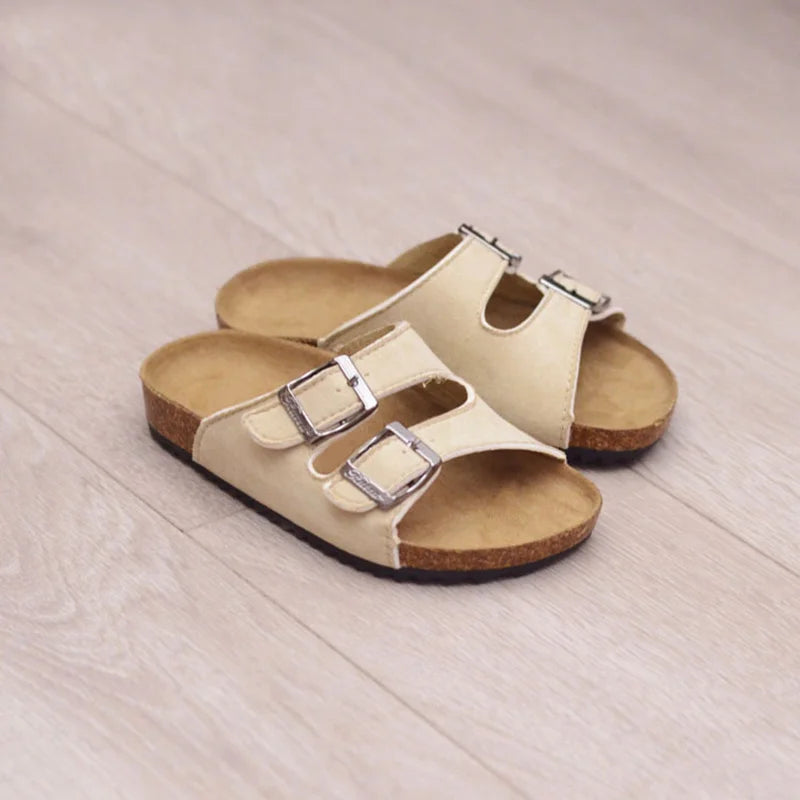 Lightweight Quick Dry Slip On Cork Sandals for Women