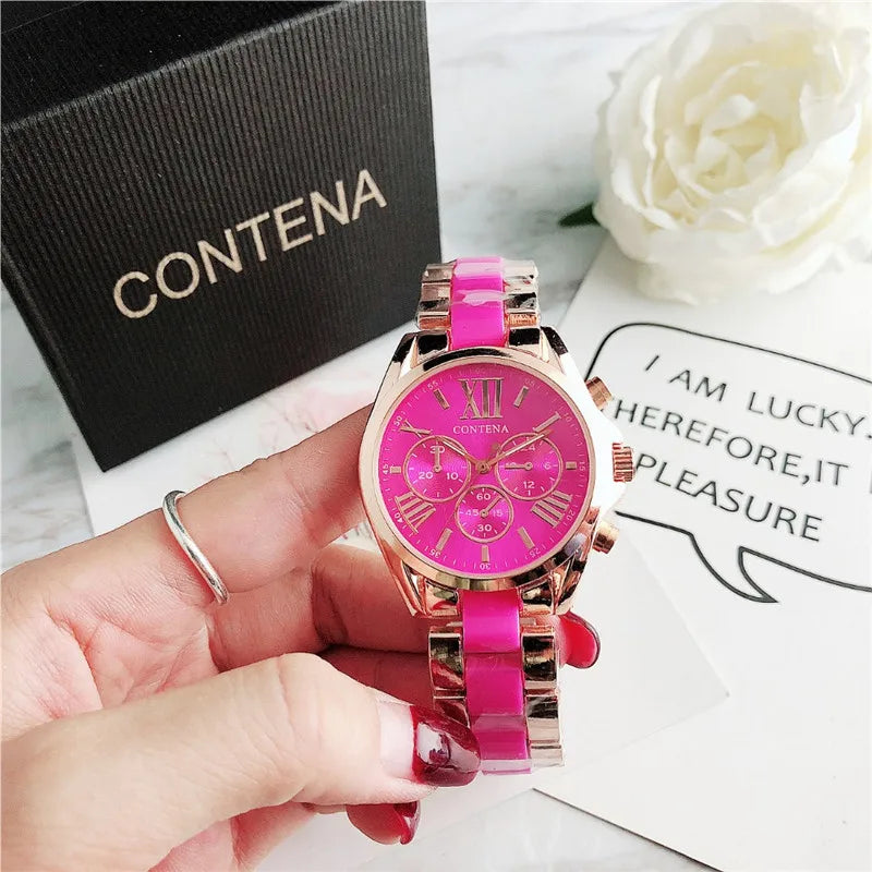 Stainless Steel Women's Dress Watch