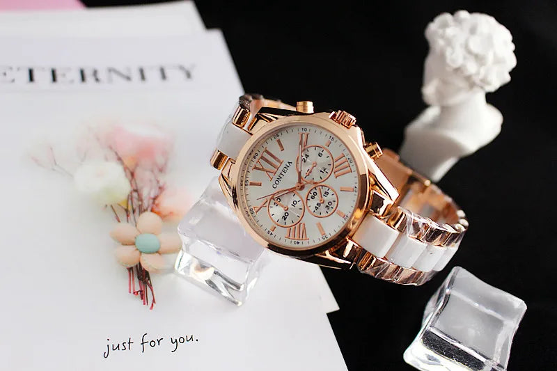 Stainless Steel Women's Dress Watch