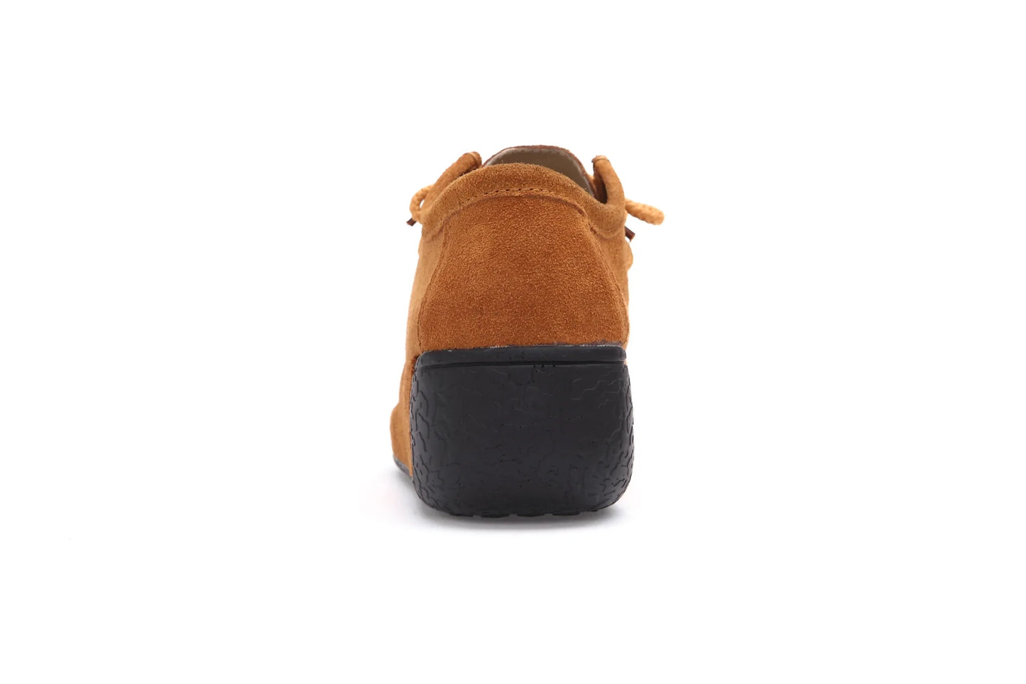 Lace Up Leather Platform Loafers