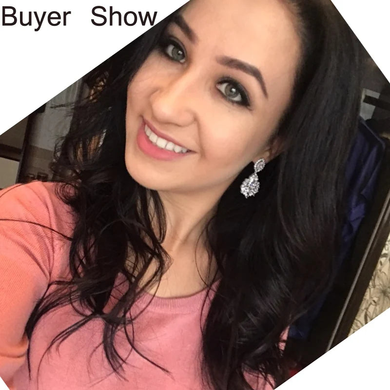 Elegant Cubic Zirconia Chandelier Drop Earrings for Women