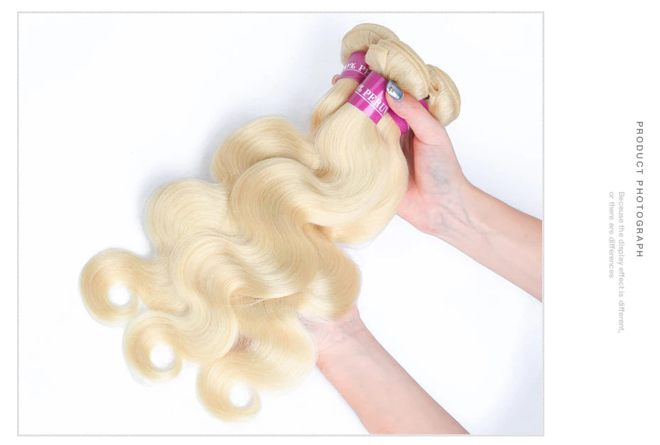 Peruvian Body Wave Remy Hair Weave Bundles for Women
