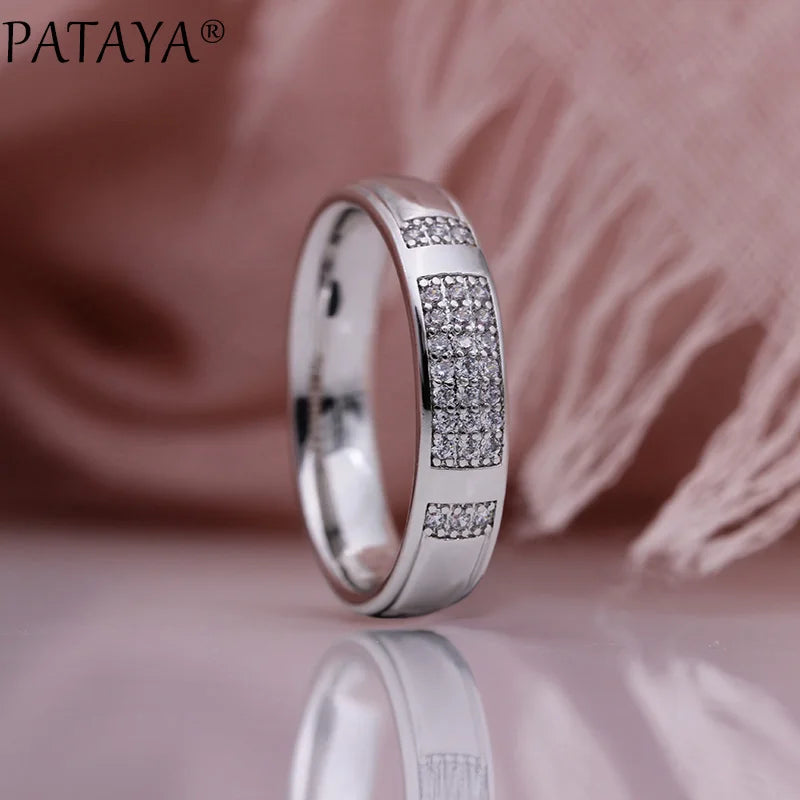 Rose Gold Tone Cubic Zirconia Ring