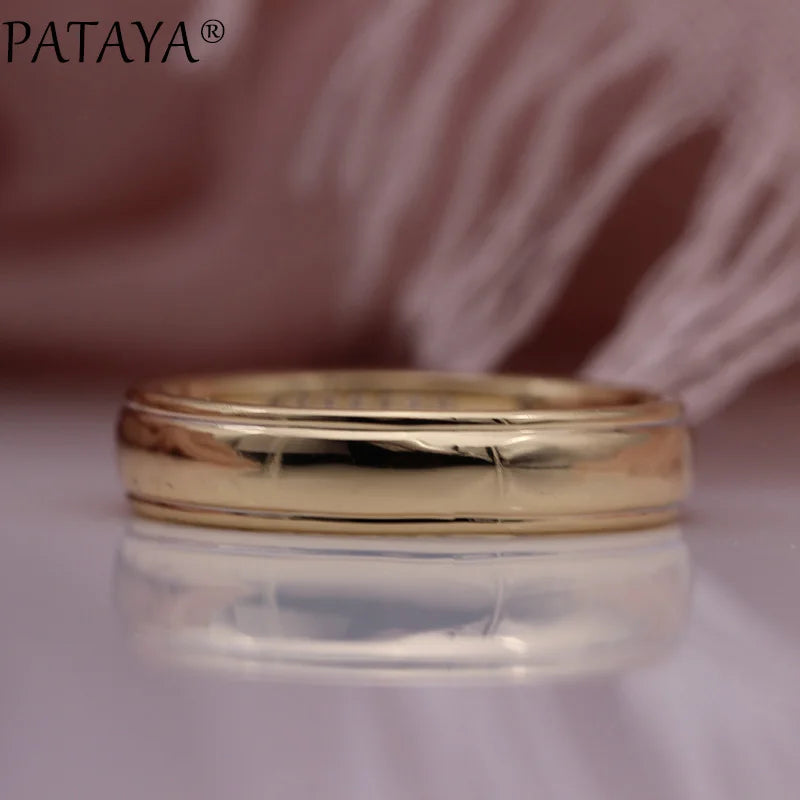 Rose Gold Tone Cubic Zirconia Ring