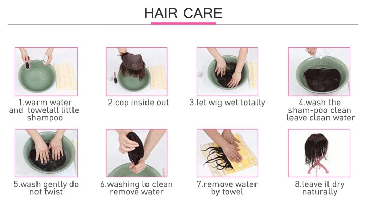 Ombre Deep Wave Human Hair Braiding Extensions for Women