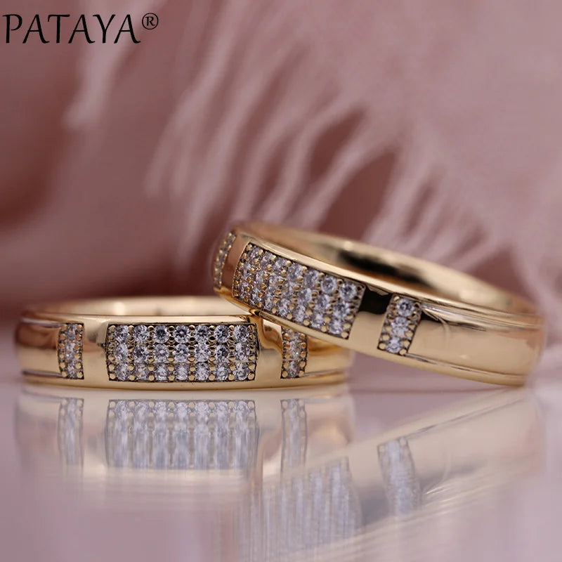 Rose Gold Tone Cubic Zirconia Ring