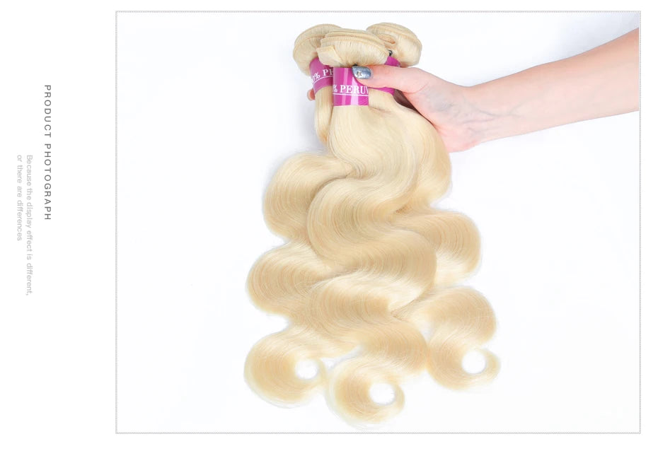 Peruvian Body Wave Remy Hair Weave Bundles for Women
