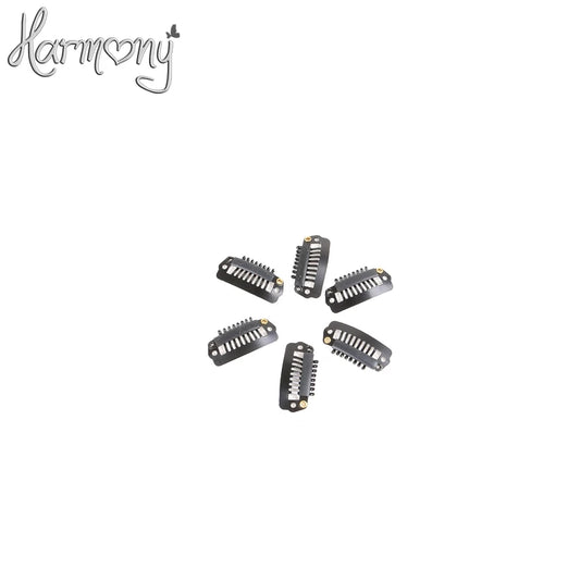 Durable I Shape Small Metal Snap Hair Extension Clips For Women