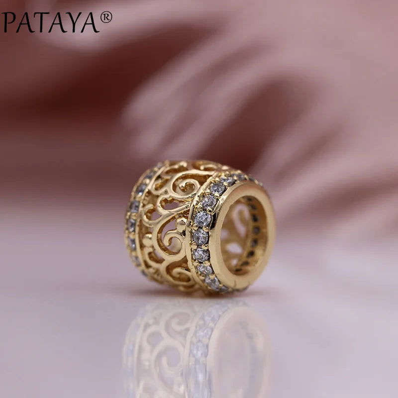 Rose Gold Zirconia Pendant Necklace