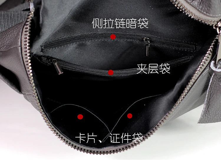 Genuine Leather Everyday Travel Backpack For Women