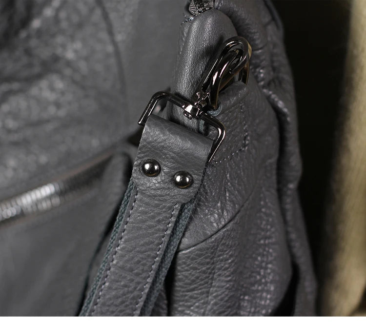 Genuine Leather Everyday Travel Backpack For Women