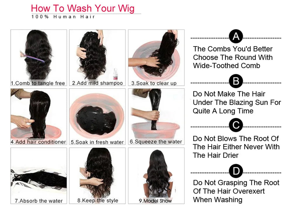 Deep Wave Human Hair Braiding Extensions for Women